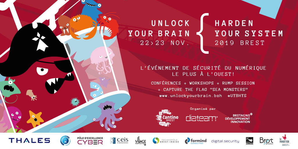 Bannière 4ème édition d'Unlock Your Brain